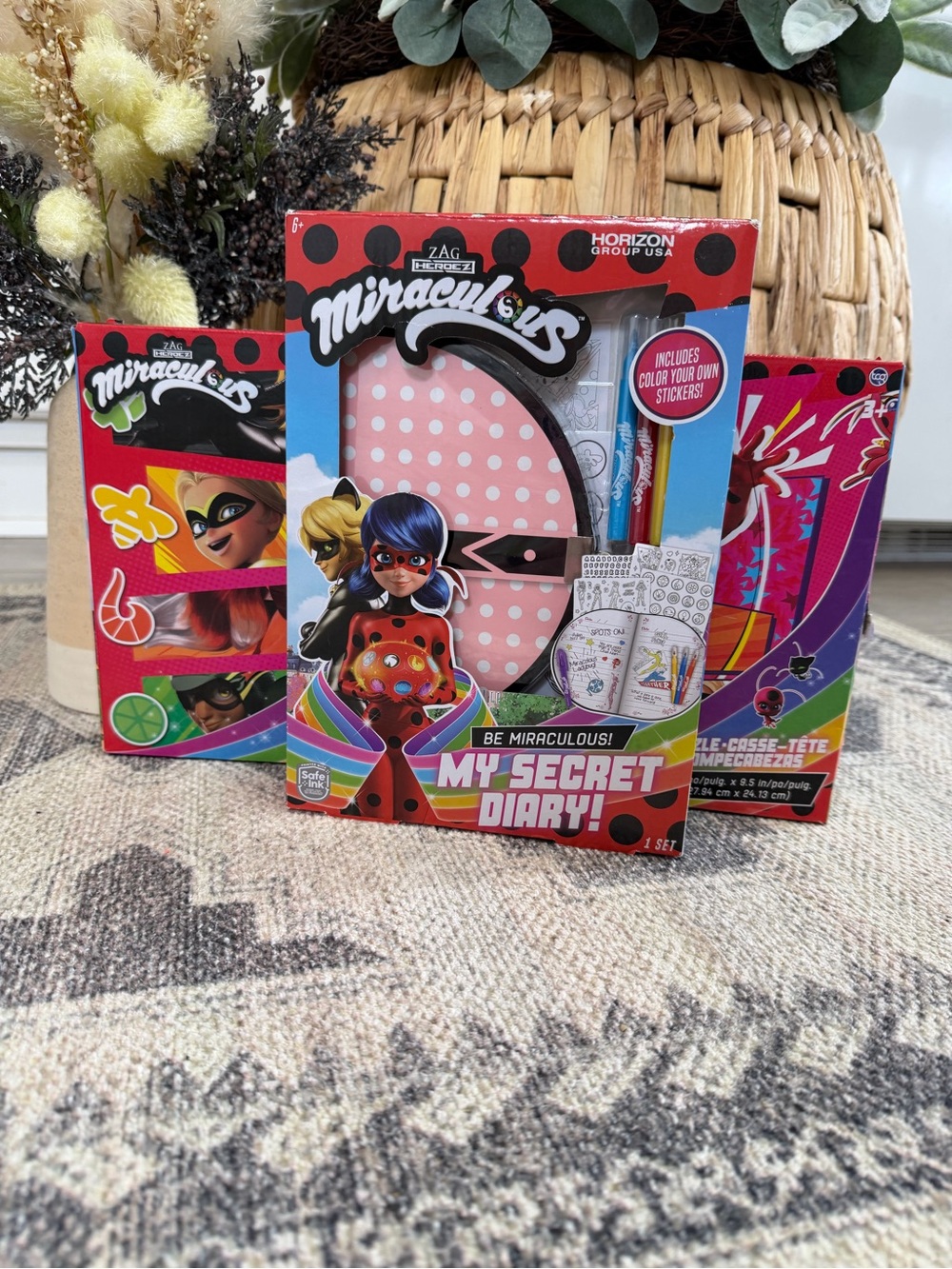 New Miraculous Tales of Ladybug & Cat Noir Puzzles & Secret Diary Lot of 3 Kids - Picture 10 of 16
